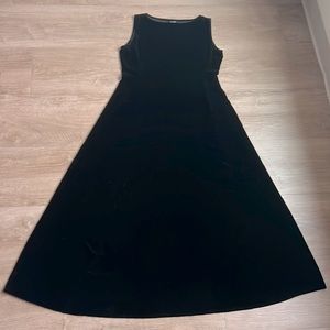Eileen Fisher Women’s Black Sleeveless Maxi Dress Size Extra Small